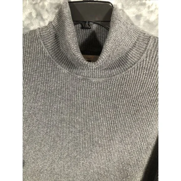 Old Navy Turtleneck Sweater Women’s Gray Adult Size Large - Picture 4 of 10